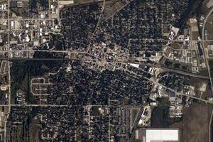 迪卡尔布市卫星地图-美国伊利诺斯州迪卡尔布市中文版地图浏览-迪卡尔布旅游地图