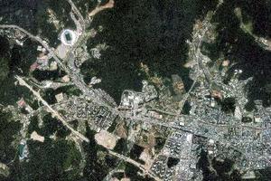 龙仁市卫星地图-韩国光州市京畿道龙仁市中文版地图浏览-龙仁旅游地图