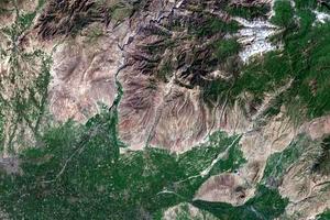 迈卢苏市卫星地图-吉尔吉斯斯坦迈卢苏市中文版地图浏览-迈卢苏旅游地图