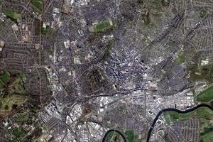 諾丁漢市衛星地圖-英國英格蘭諾丁漢市中文版地圖瀏覽-諾丁漢旅遊地圖