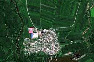 三陵乡卫星地图-黑龙江省牡丹江市宁安市三陵乡、村地图浏览