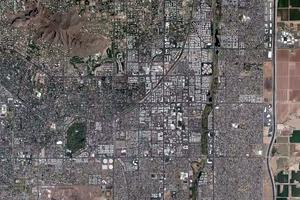 斯科茨代爾市衛星地圖-美國亞利桑那州斯科茨代爾市中文版地圖瀏覽-斯科茨代爾旅遊地圖