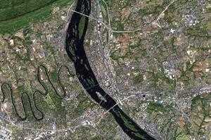 哈里斯堡市+卫星地图-美国宾夕法尼亚州哈里斯堡市+中文版地图浏览-哈里斯堡旅游地图