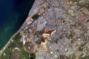 蘇克雷州(庫馬納市)衛星地圖-委內瑞拉蘇克雷州(庫馬納市)中文版地圖瀏覽-蘇克雷旅遊地圖