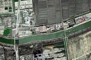 八里灘養殖場衛星地圖-河北省唐山市曹妃甸區南堡經濟開發區地圖瀏覽
