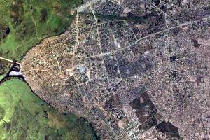 西方省(芒古市)卫星地图-赞比亚西方省(芒古市)中文版地图浏览-西方旅游地图