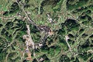 西河乡卫星地图-贵州省遵义市湄潭县西河乡、村地图浏览