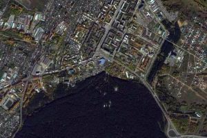 克麦罗沃市卫星地图-俄罗斯克麦罗沃市中文版地图浏览-克麦罗沃旅游地图
