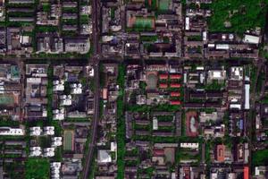 铁道部住宅区第二、一社区卫星地图-北京市西城区月坛街道复兴门外社区地图浏览