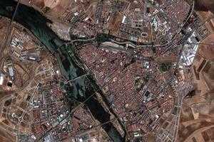 梅里達市衛星地圖-墨西哥梅里達市中文版地圖瀏覽-梅里達旅遊地圖