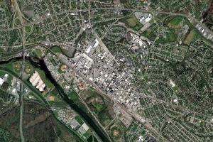 金斯波特市衛星地圖-美國田納西州金斯波特市中文版地圖瀏覽-金斯波特旅遊地圖