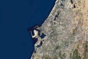 班加西卫星地图