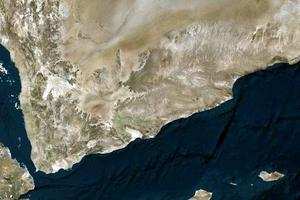 也门卫星地图