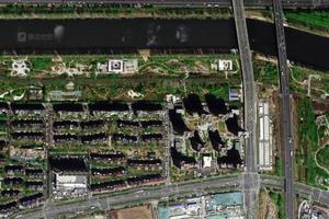 紫荆雅园社区卫星地图
