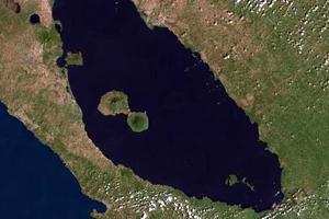 尼加拉瓜湖旅遊地圖