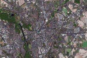 莱比锡卫星地图