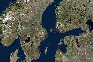 瑞典卫星地图