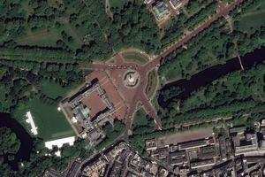 英国白金汉宫旅游地图
