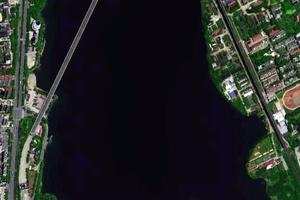白水湖卫星地图