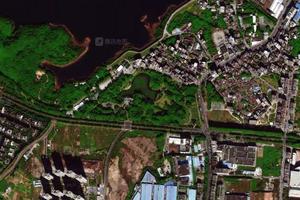 莆心湖社区卫星地图