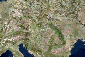斯洛伐克卫星地图