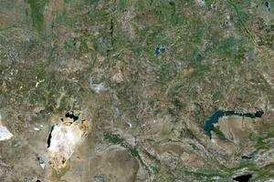 哈萨克斯坦卫星地图