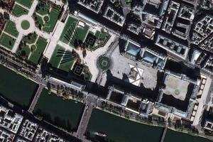 法國巴黎盧浮宮旅遊地圖