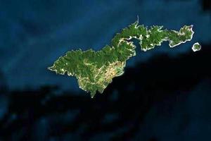 圖圖伊拉島衛星地圖