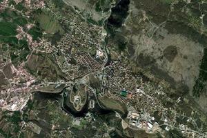 西黑塞哥维那卫星地图