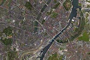哥本哈根衛星地圖