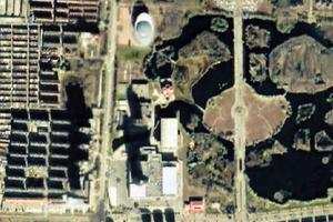 双月湖卫星地图