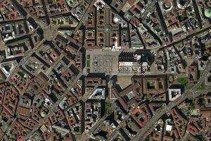 意大利米兰多姆大教堂旅游地图