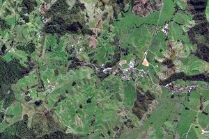 新西兰怀托摩萤火虫洞旅游地图