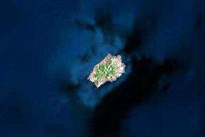 聖赫勒拿島衛星地圖