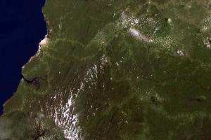赤道幾內亞衛星地圖