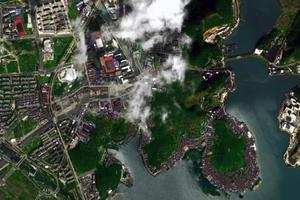 东钱湖卫星地图