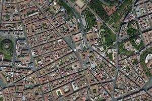 罗马西班牙广场旅游地图