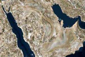 沙特阿拉伯卫星地图