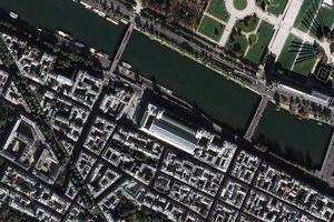 法国巴黎奥赛美术博物馆旅游地图