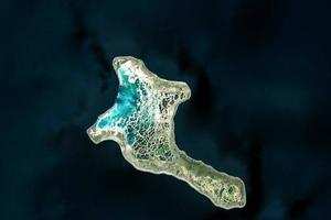 基里巴斯卫星地图