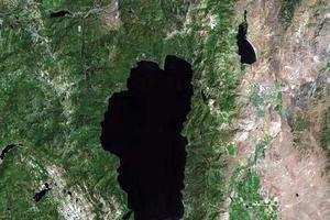 美國加州太浩湖旅遊地圖