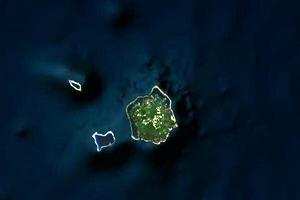 密克罗尼西亚联邦卫星地图