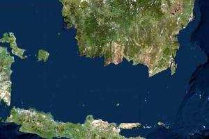 印度尼西亚卫星地图
