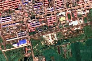 鸭绿河农场卫星地图