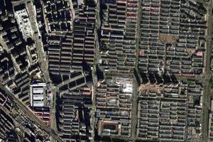 吉林東市商貿示範區特殊街道衛星地圖