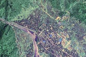 喇叭河镇卫星地图