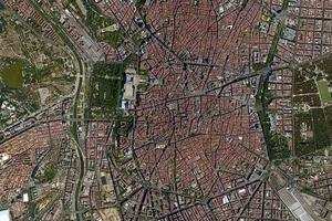 马德里圣米盖尔市场旅游地图