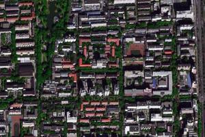 六铺炕北小街社区卫星地图