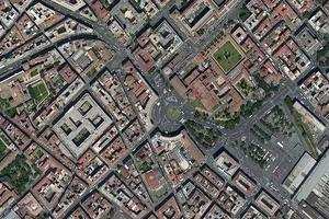 罗马共和国广场旅游地图