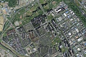 天华园二里社区卫星地图